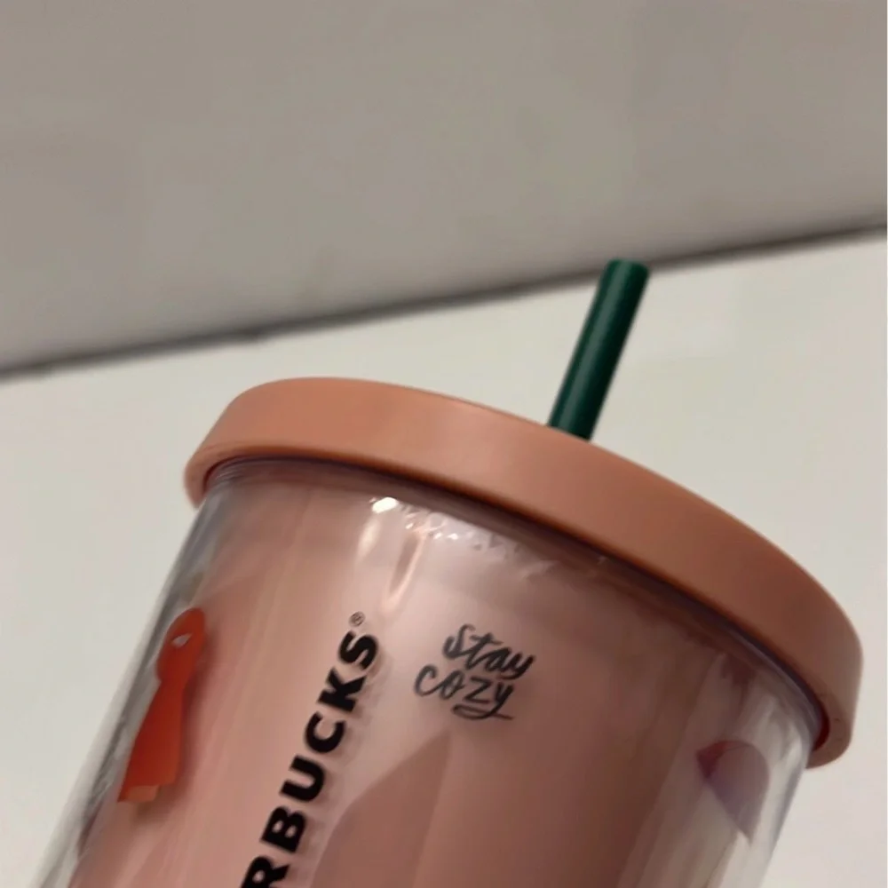 RARE Starbucks Ban.do Stay Cozy Sweater Weather tumbler